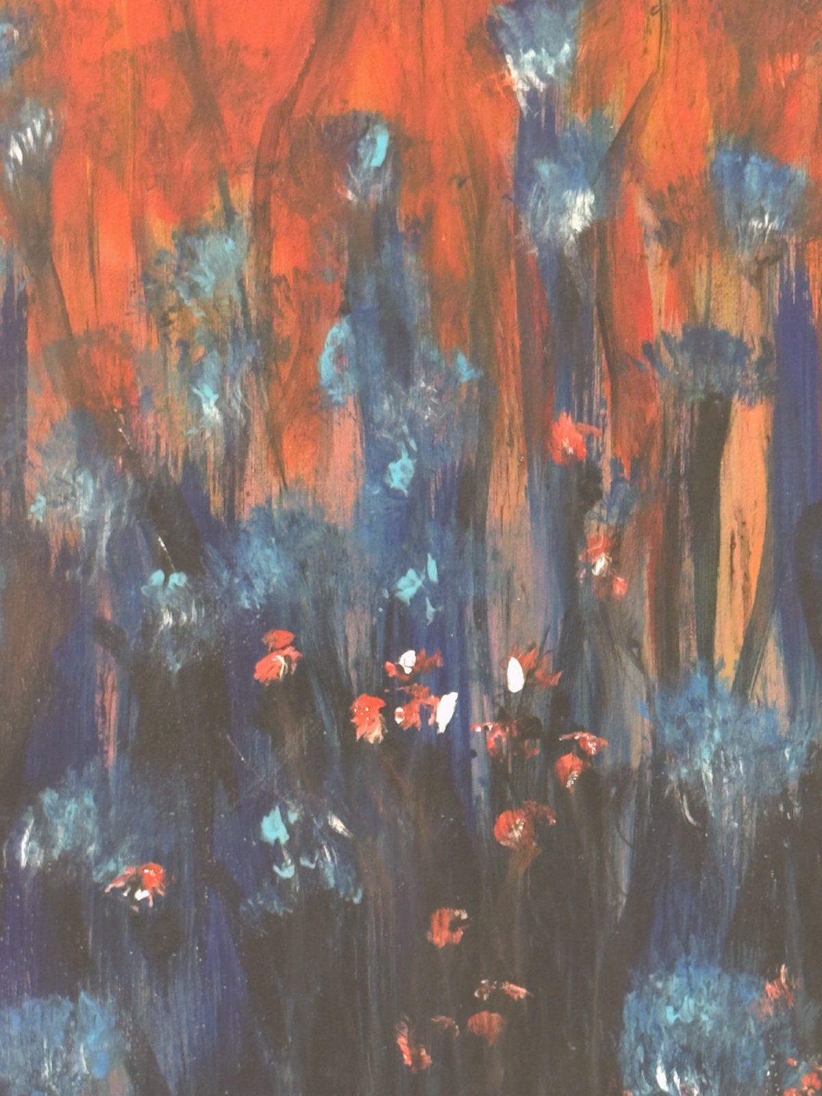 Blumen im Feuer – Detail 2