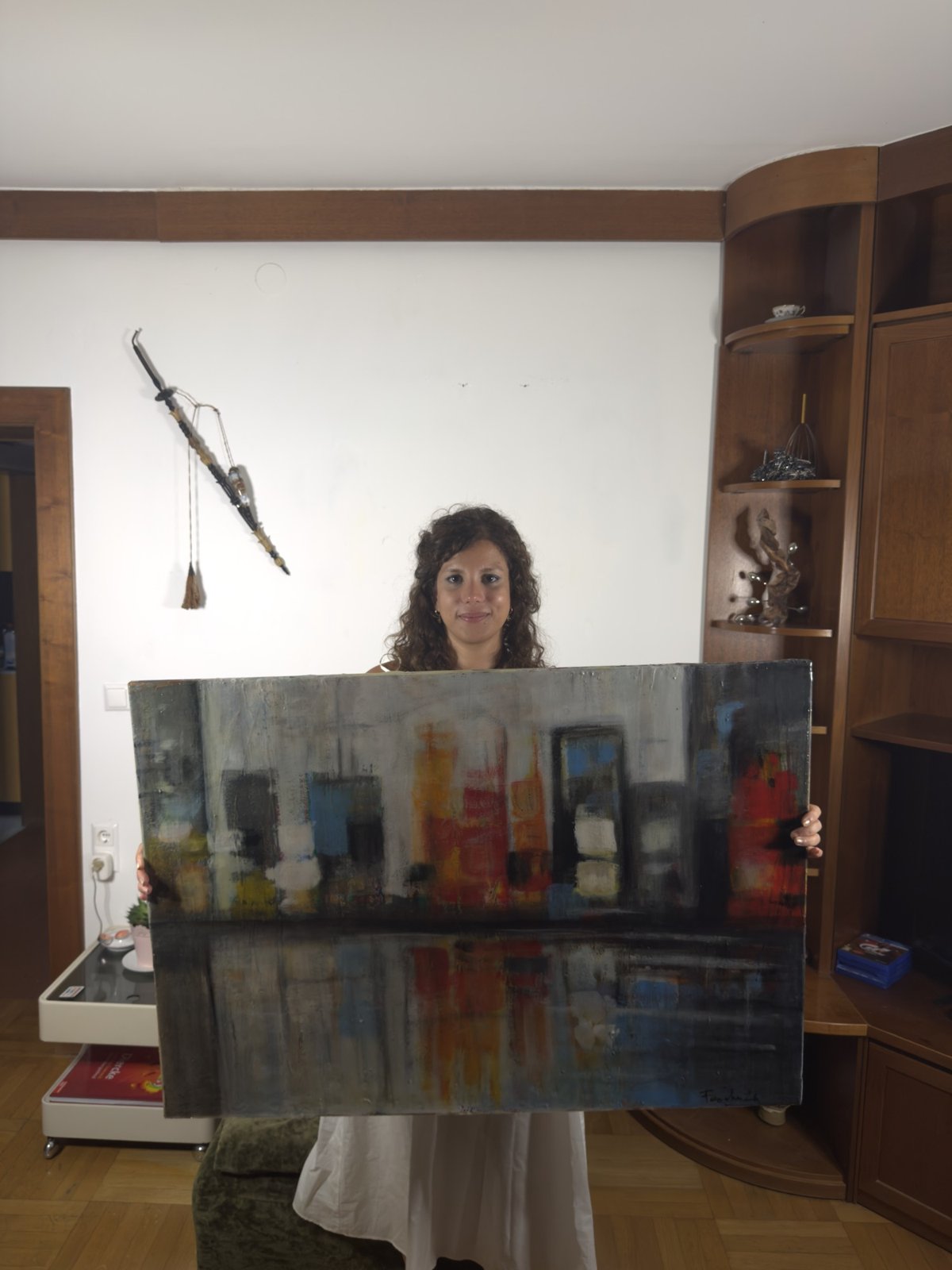 Aylin Fasihi mit dem Werk Reflexierte Stadt