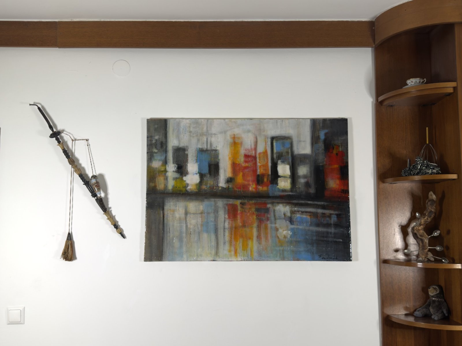 Reflexierte Stadt – Raumansicht