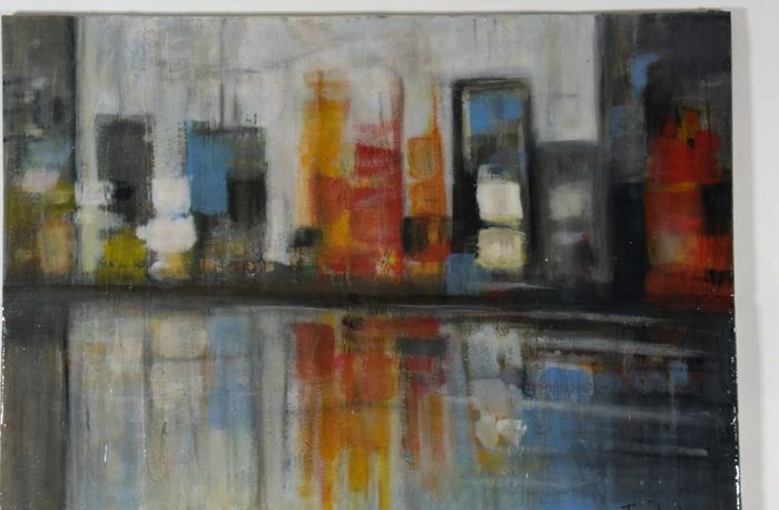 Reflexierte Stadt