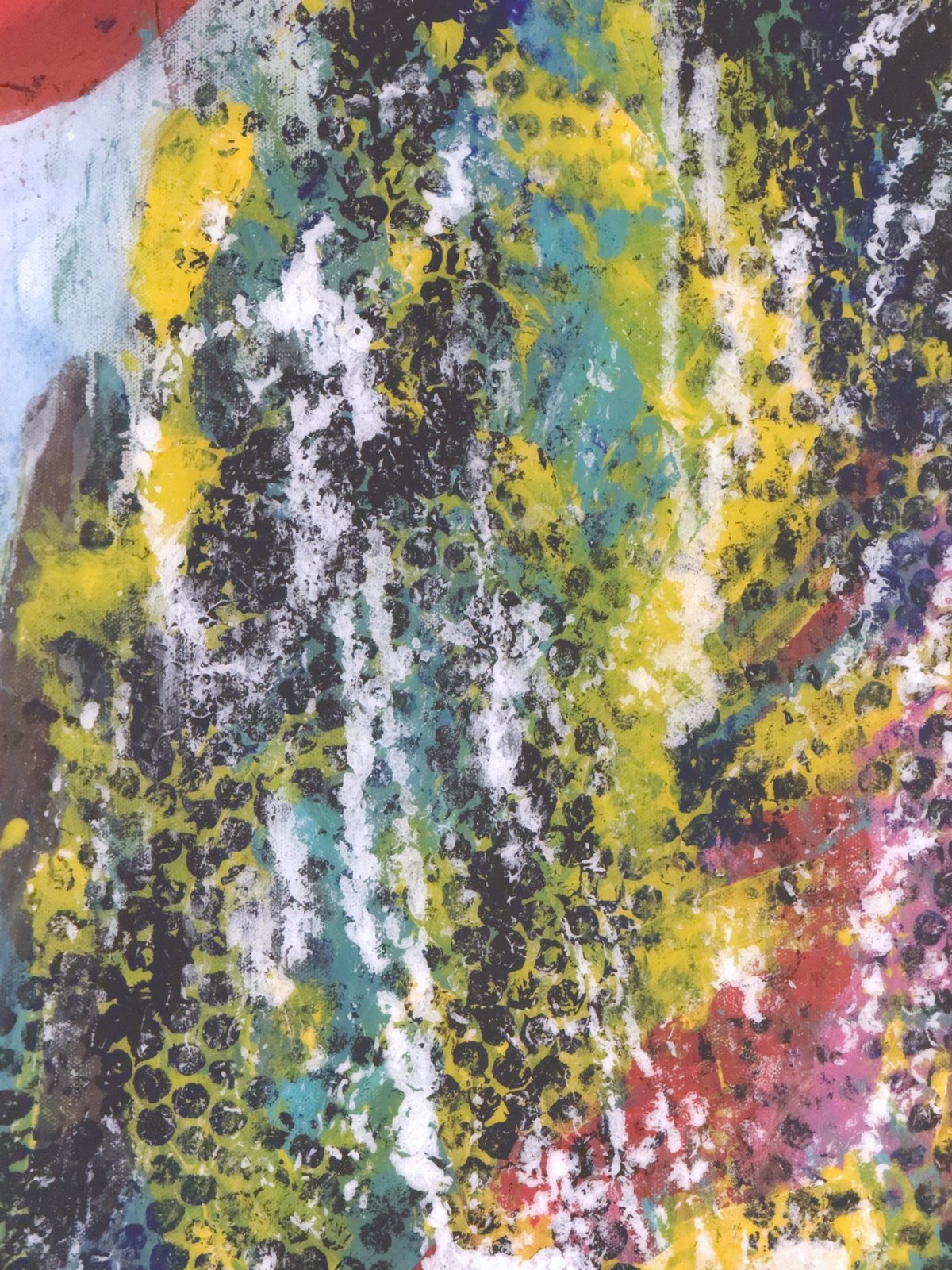 Roter Vogel – Detail 3